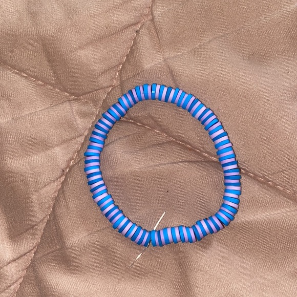 dark blue and light purple bracelet - Picture 2 of 2